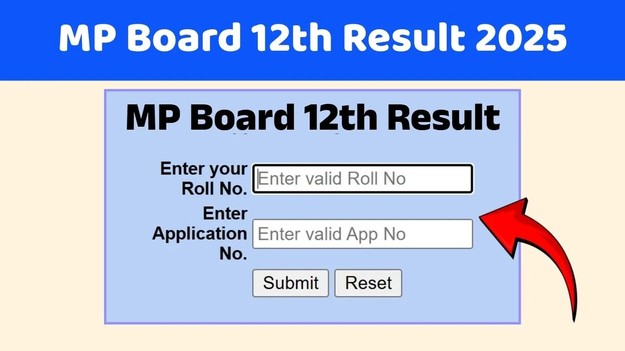MP Board 12th Result